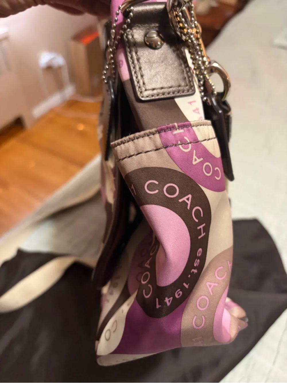 Coach crossbody circular